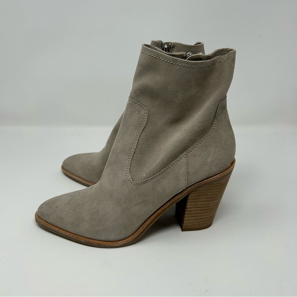 Treasure & Bond Harrison Suede Ankle Bootie Gray Size 10 NEW - Picture 4 of 5